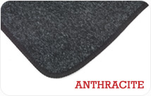 Anthracite carpet colour sample